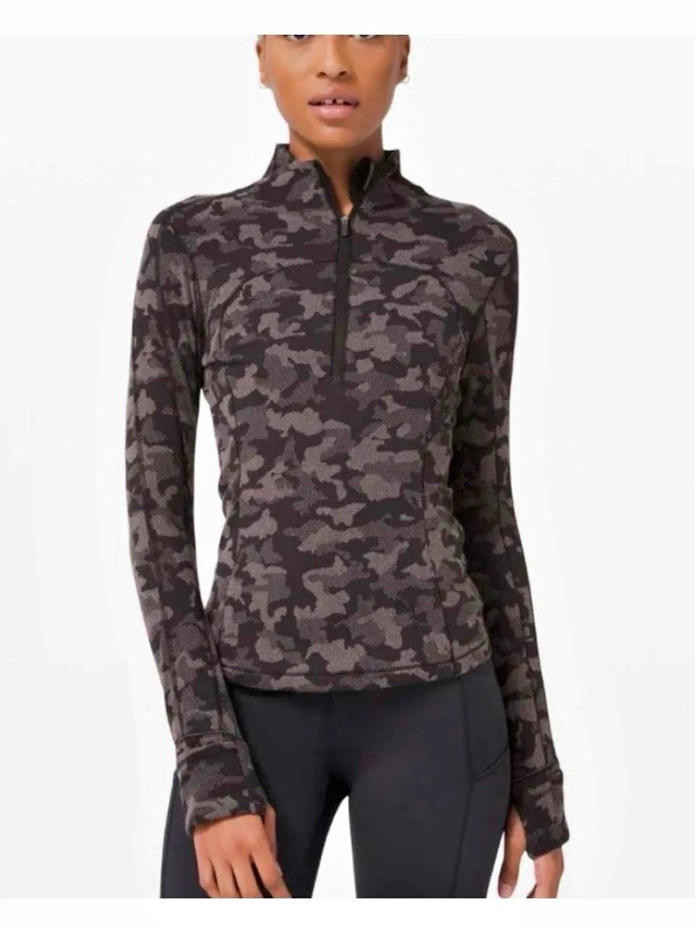 Lululemon Run Briskly 1/2 Zip Size 8